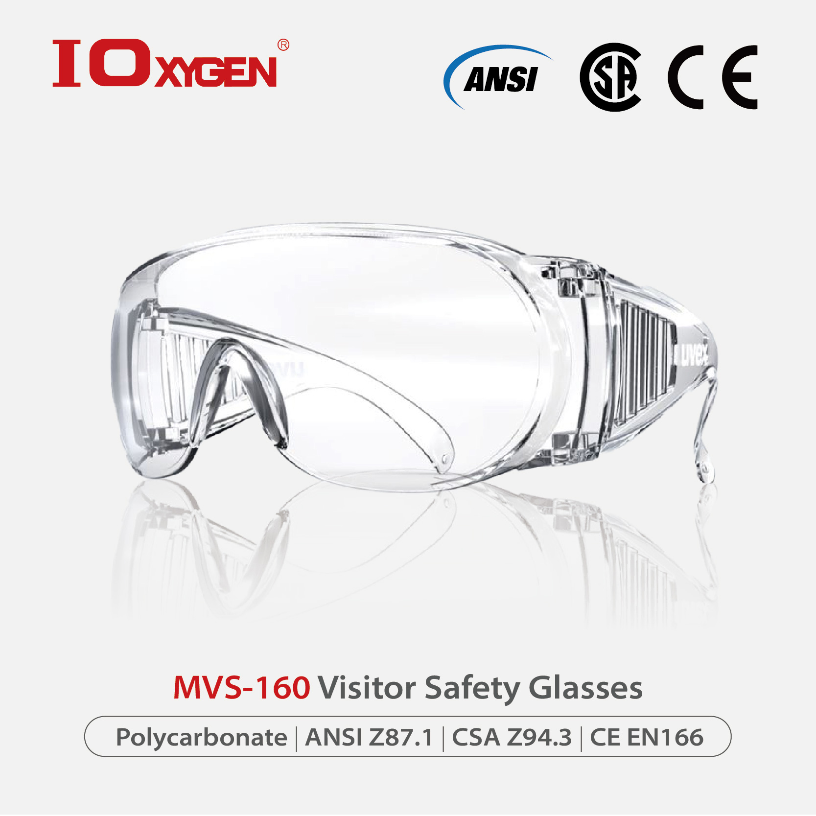 MVS-160 Visitor Safety Glasses  