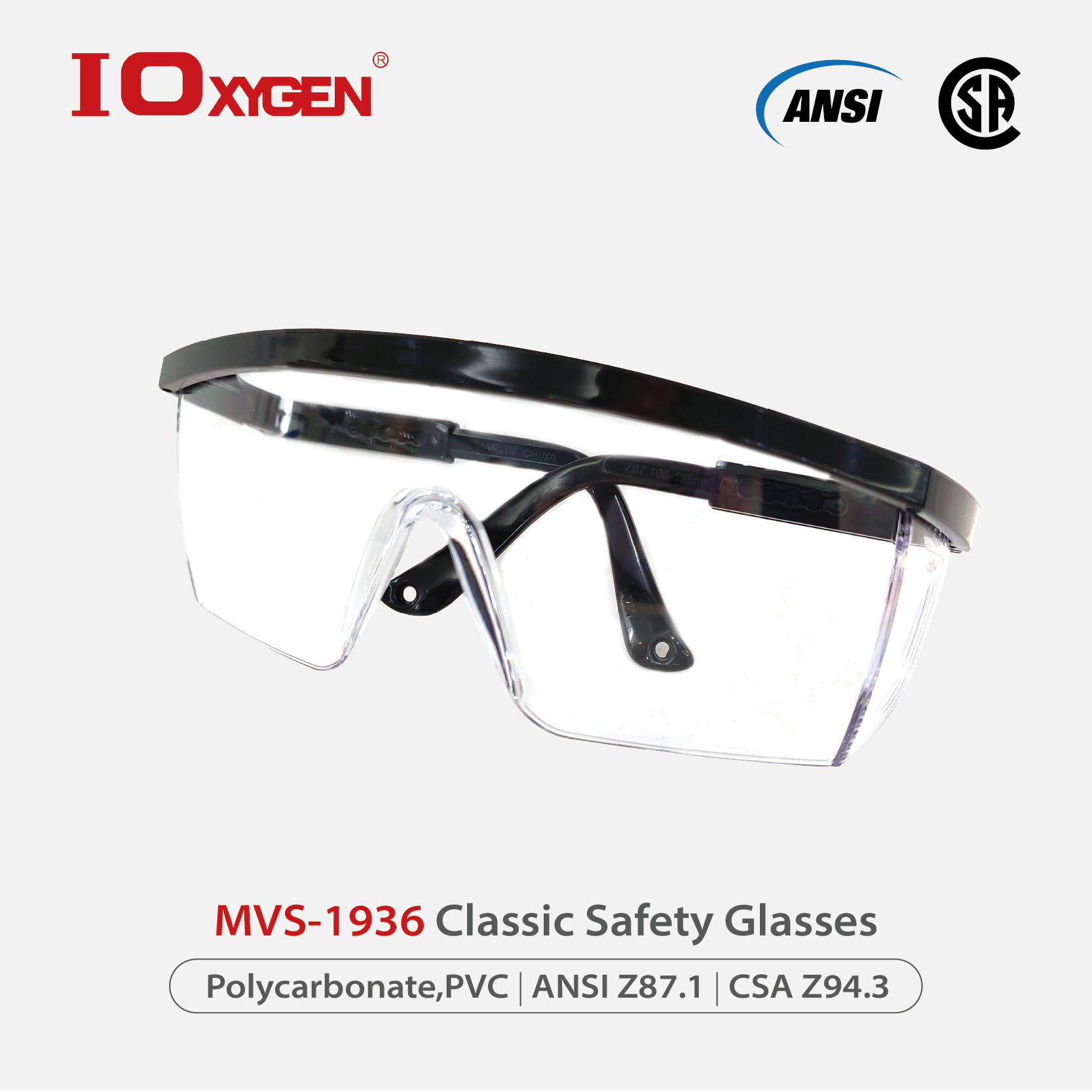 MVS-1936 Classic Safety Glasses