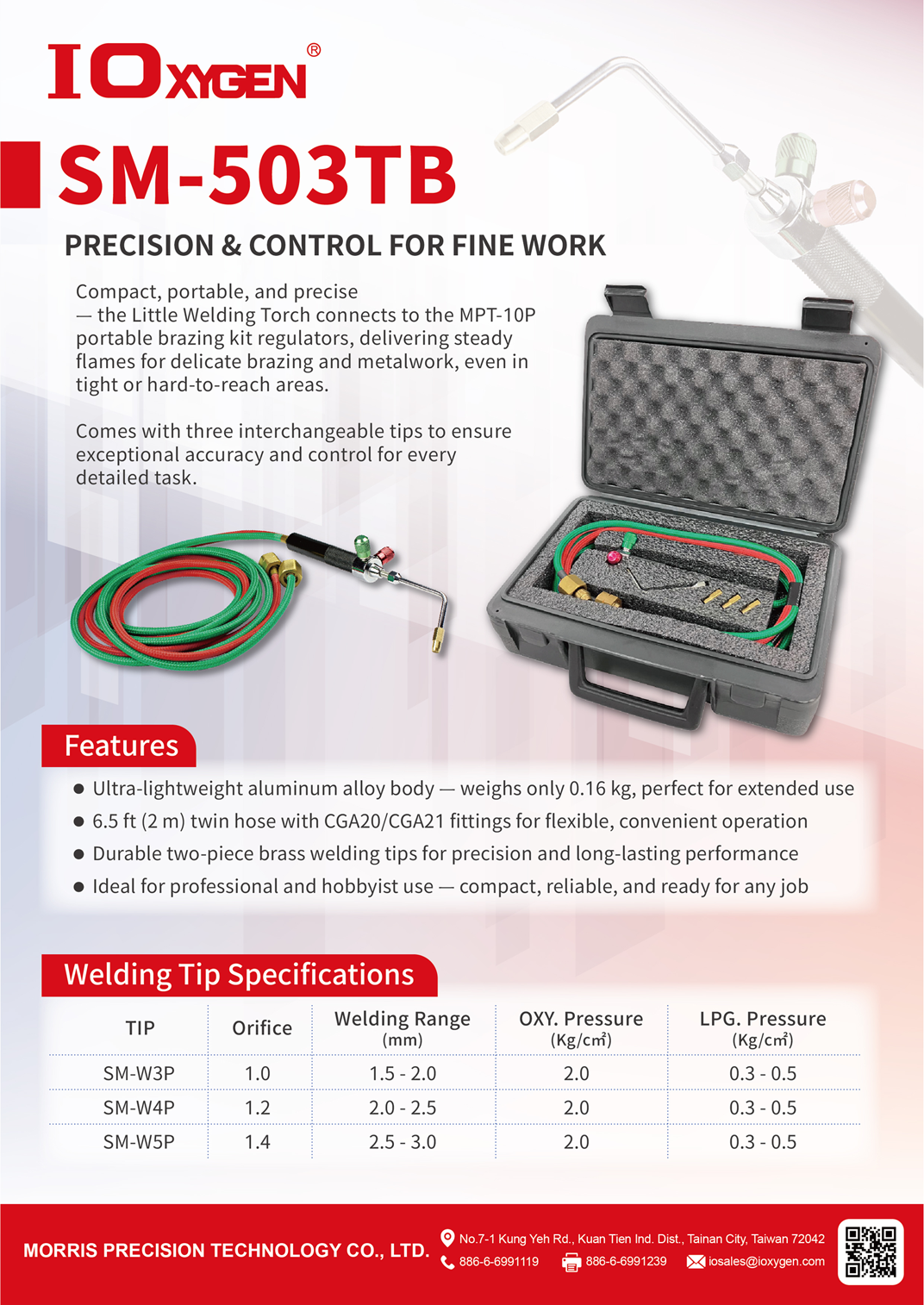 SM-503TB Little  Welding Torch